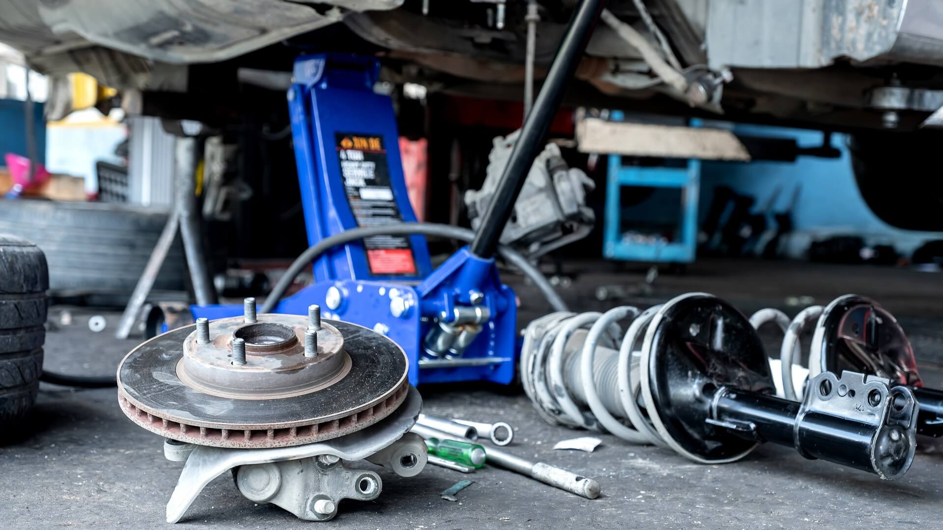 σύστημα φρένων ανάρτησεις αυτοκινήτου